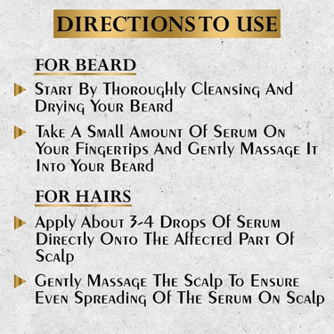 Mancode Anti Grey Serum | Restore Natural Black Color of Grey White Hair & Beard | Delay & Reverse Grays | Strengthen Hair Roots | Toxin Free | For All Hair Types - 30ml